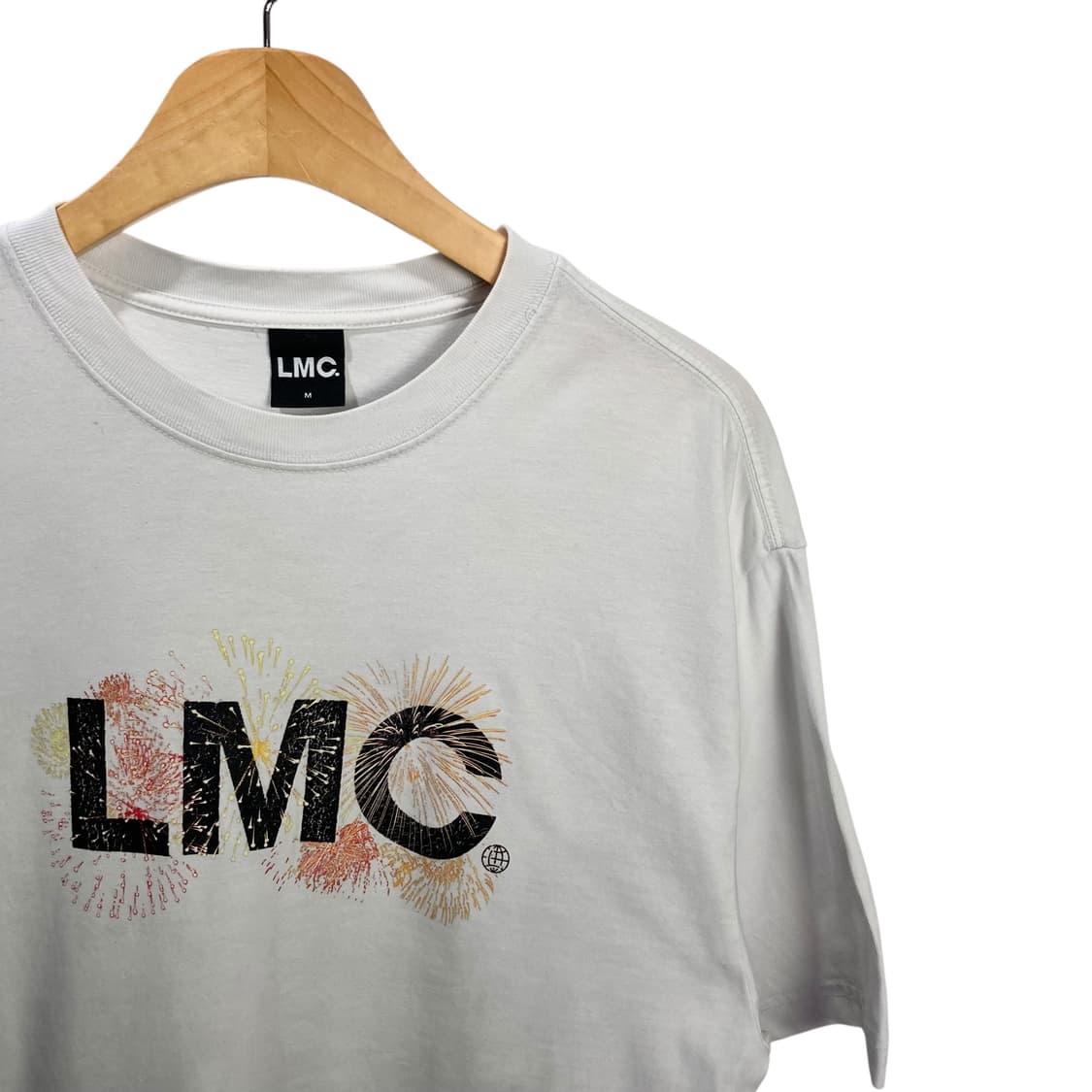 LMC 화이트 프린팅 반팔 상품이미지3