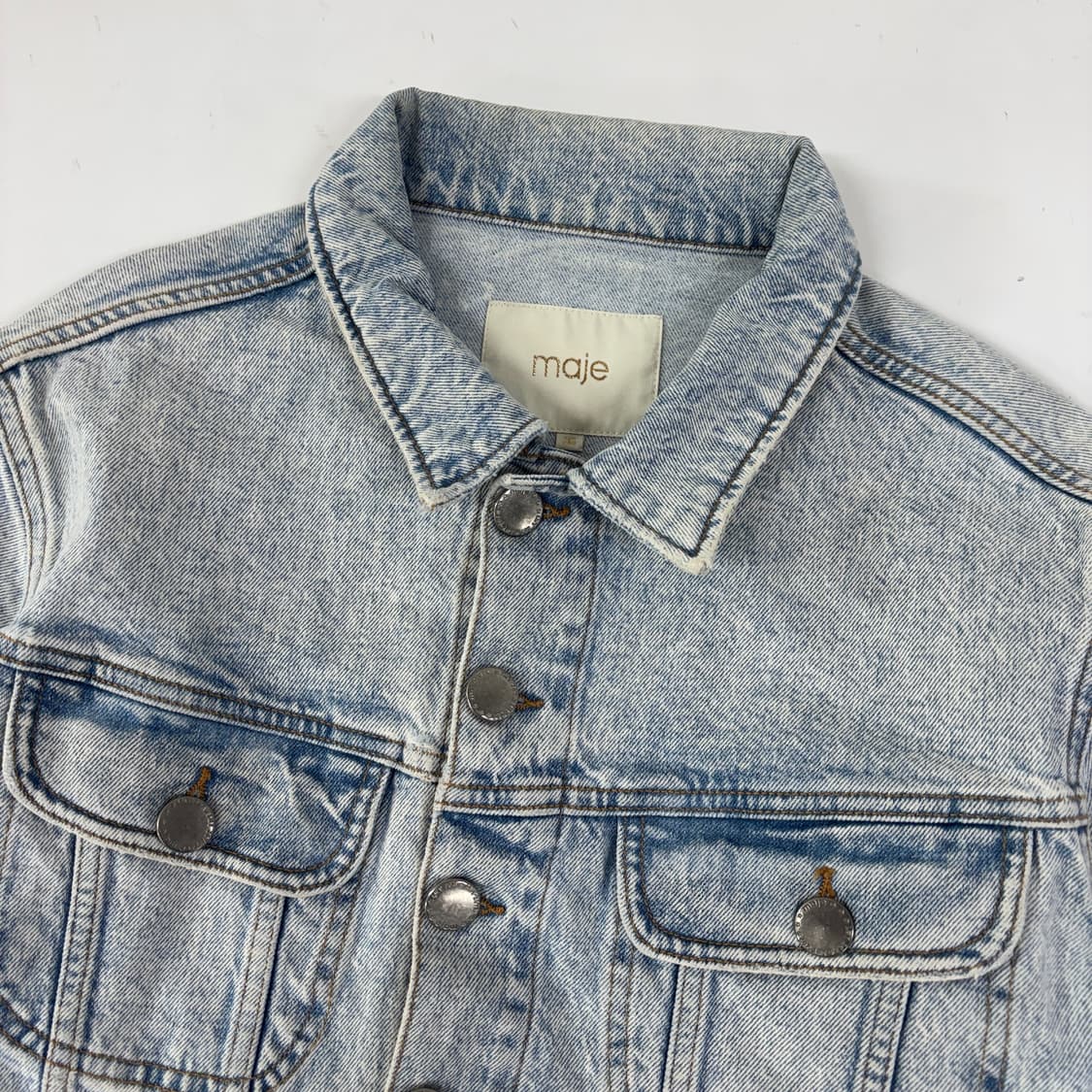 마쥬 데님 크롭 자켓 상품이미지5