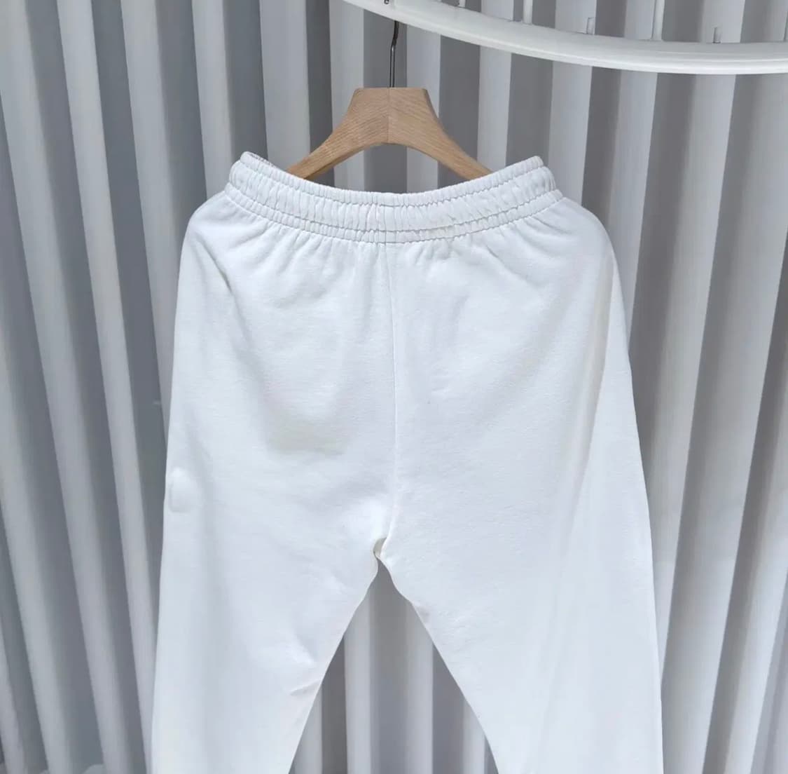 S / 셀린느 로고 트레이닝 조거팬츠 화이트 상품이미지5