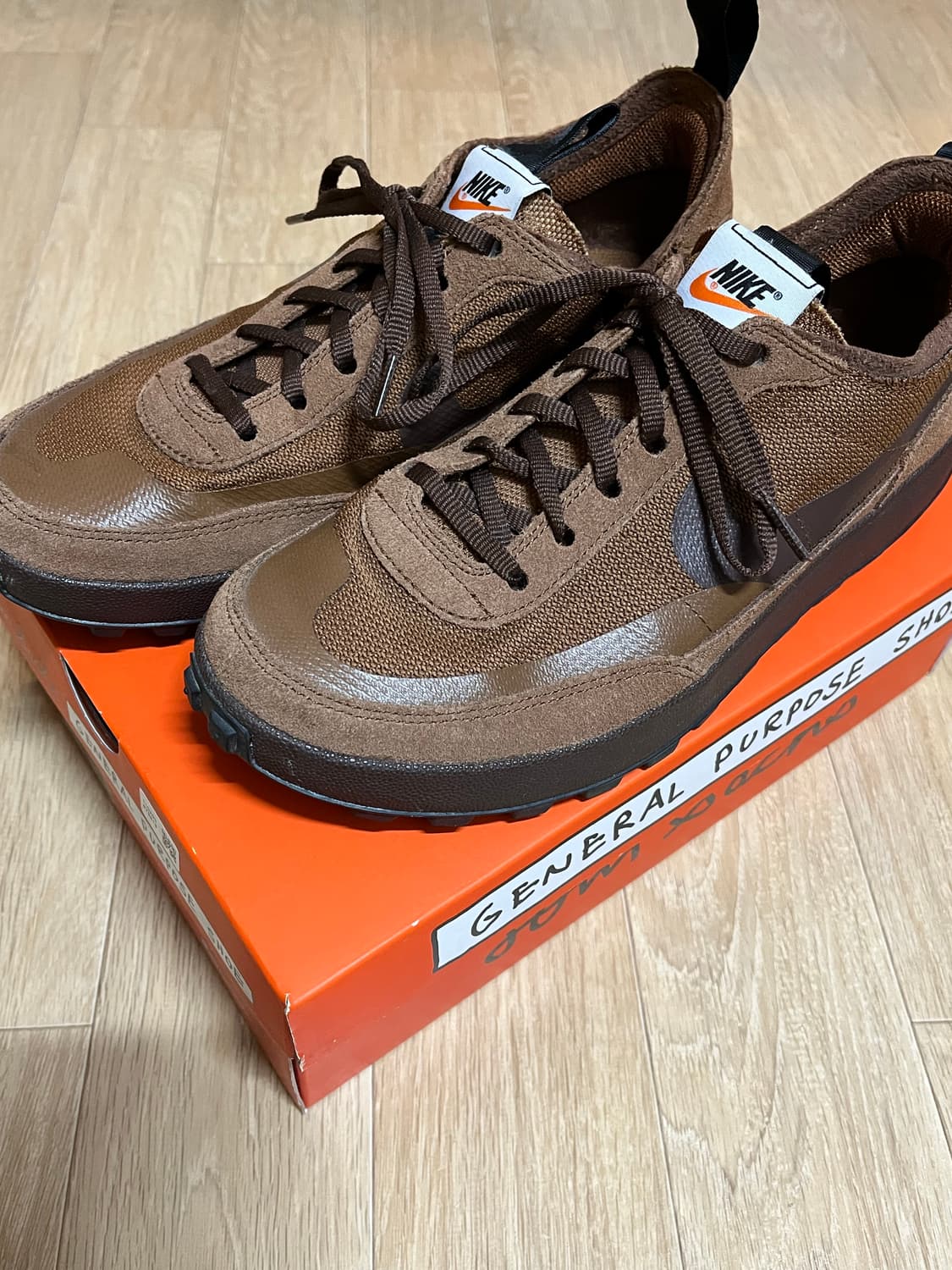 신품급 나이키 톰삭스 브라운 275 280 상품이미지1