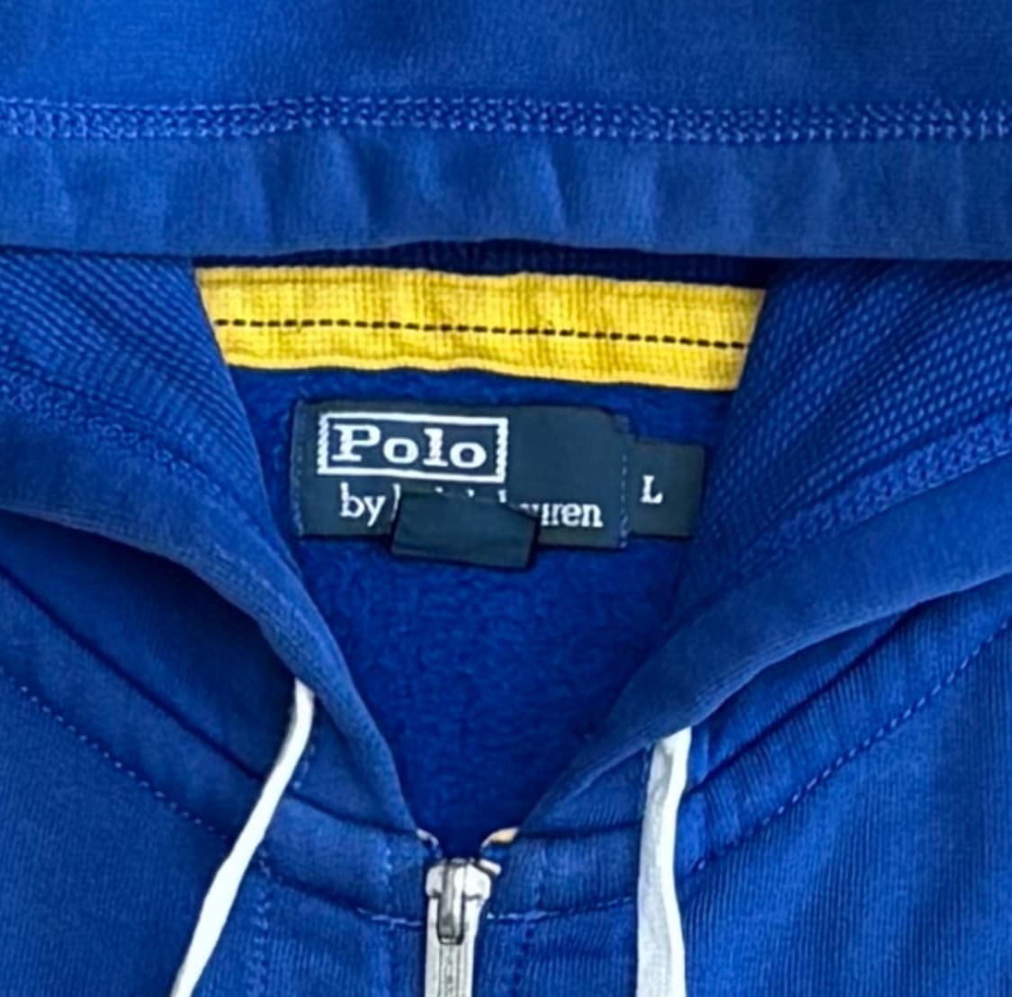 Polo Ralph Lauren 코튼 블루 후드집업 상품이미지3