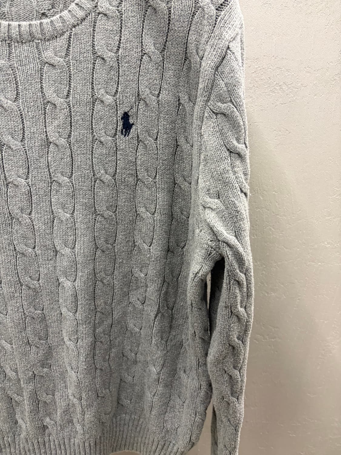 Polo Ralph Lauren cable knit L 상품이미지4