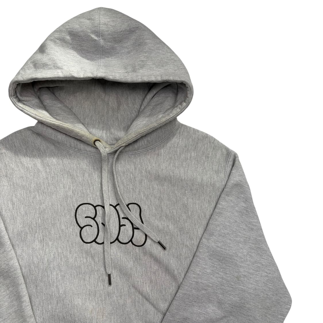 인디펜던트 X SNS! 백 프린팅 로고 그레이 후드티 M 상품이미지5