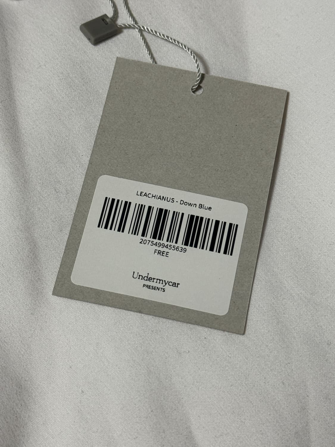 언더마이카 리키 멀티플 탱글스 더블 로고 키링 다운 블루 (OS) 상품이미지3