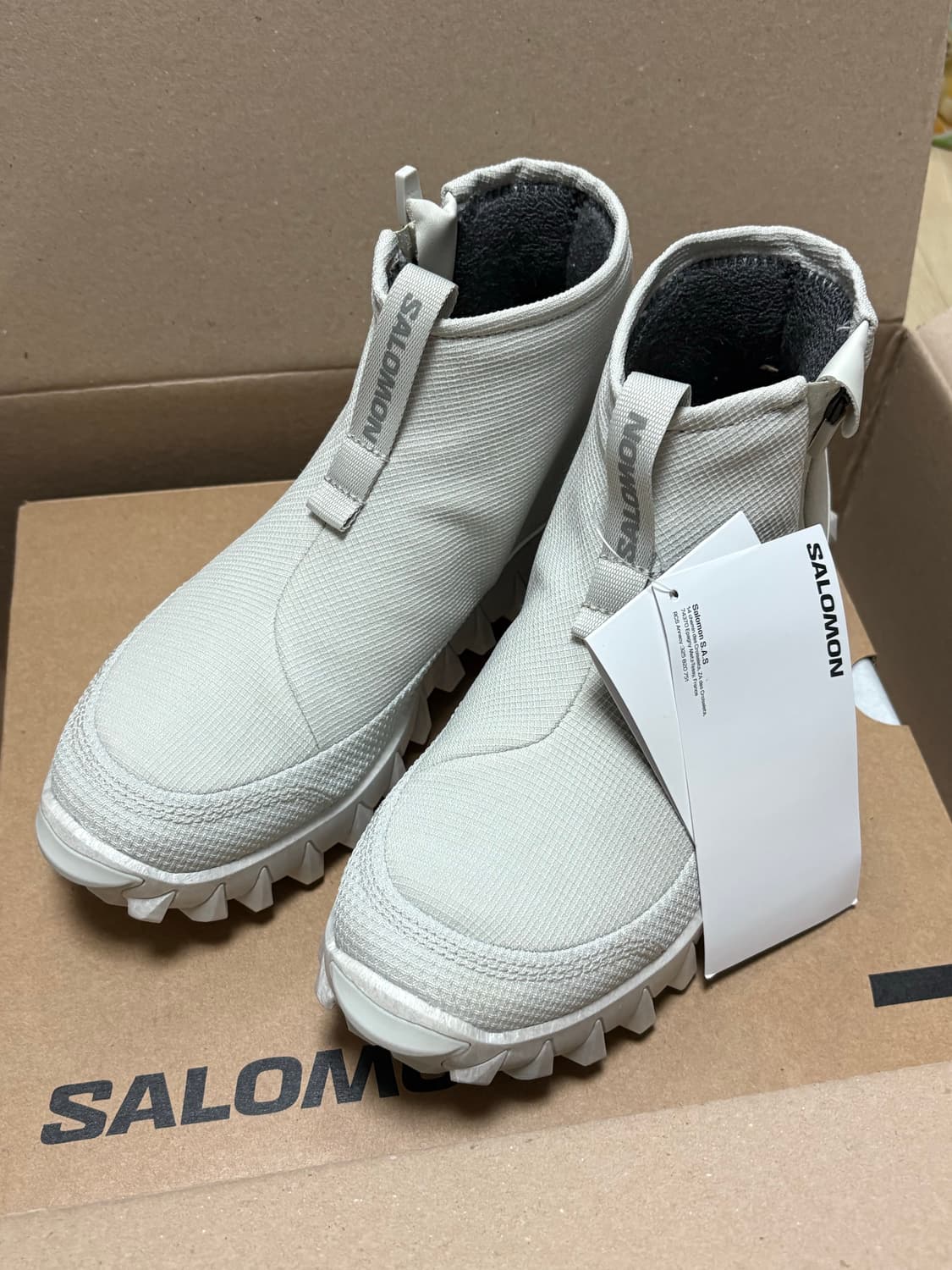 새상품 230)살로몬 스노우클로그 미드 던블루 상품이미지1