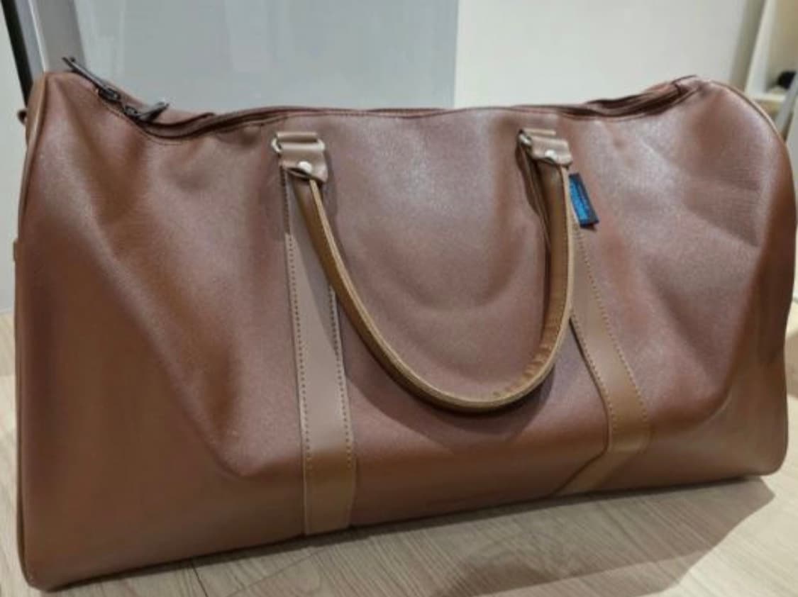 BIRKENSTOCK 브라운 가죽 보스턴백 여행용 가방 상품이미지1