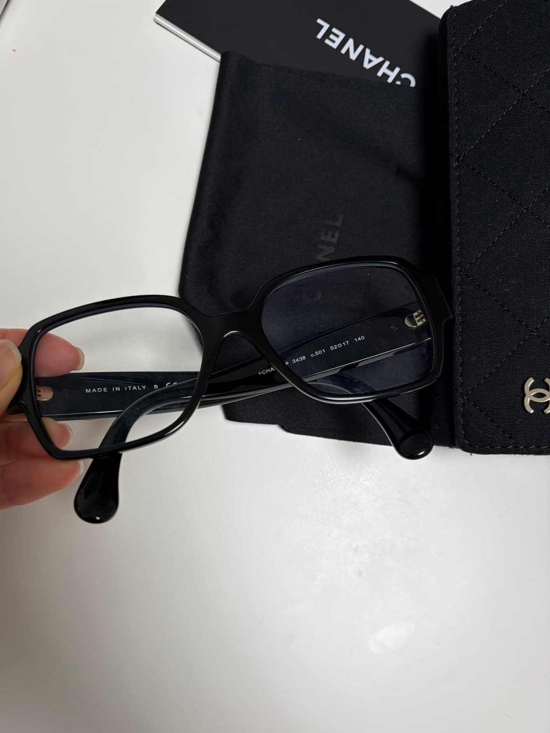 샤넬 하트 안경 (지디안경) 상품이미지5