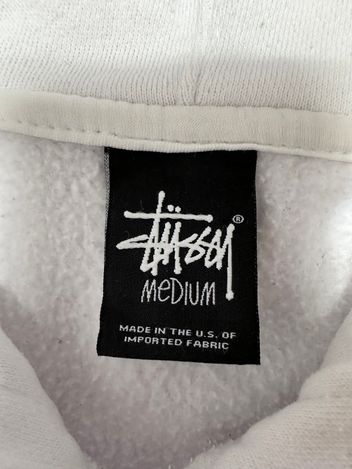 스투시 월드투어 흰색 후드티 상품이미지6