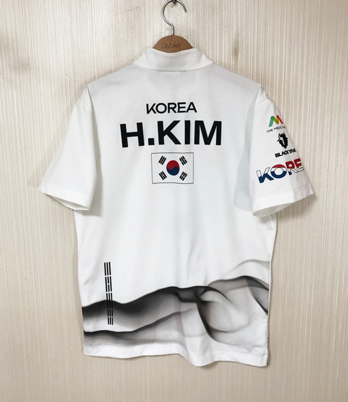 블랙야크 팀코리아 빙상국대 하프집업 트레이닝탑/셔츠 105 상품이미지7