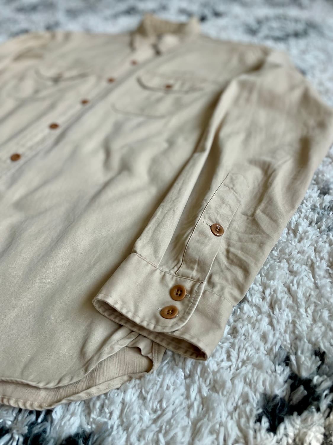 폴로 랄프로렌 하와이 해군 밀리터리 오피서 셔츠 상품이미지5