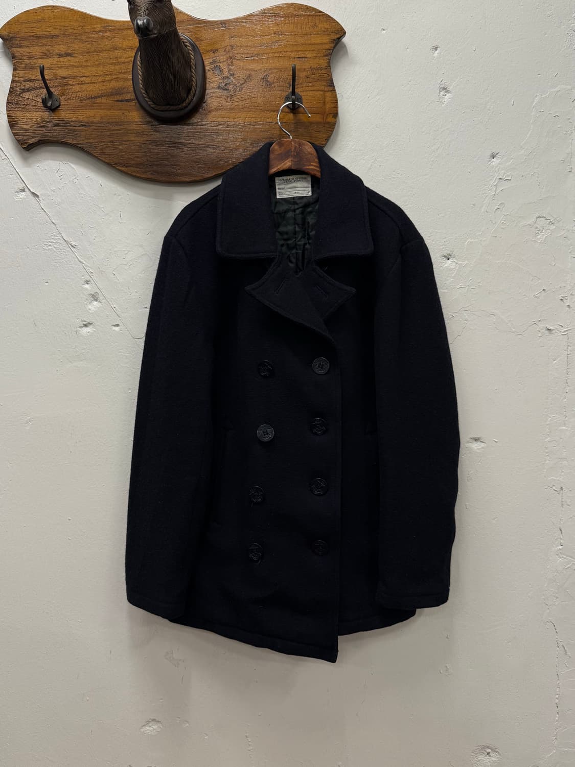 L) HOUSTON Wool Blend Pea Coat 상품이미지2