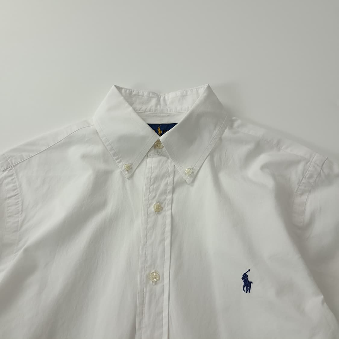 CK185 S 폴로 슬림핏 네이비포니 화이트 셔츠 남방 상품이미지2