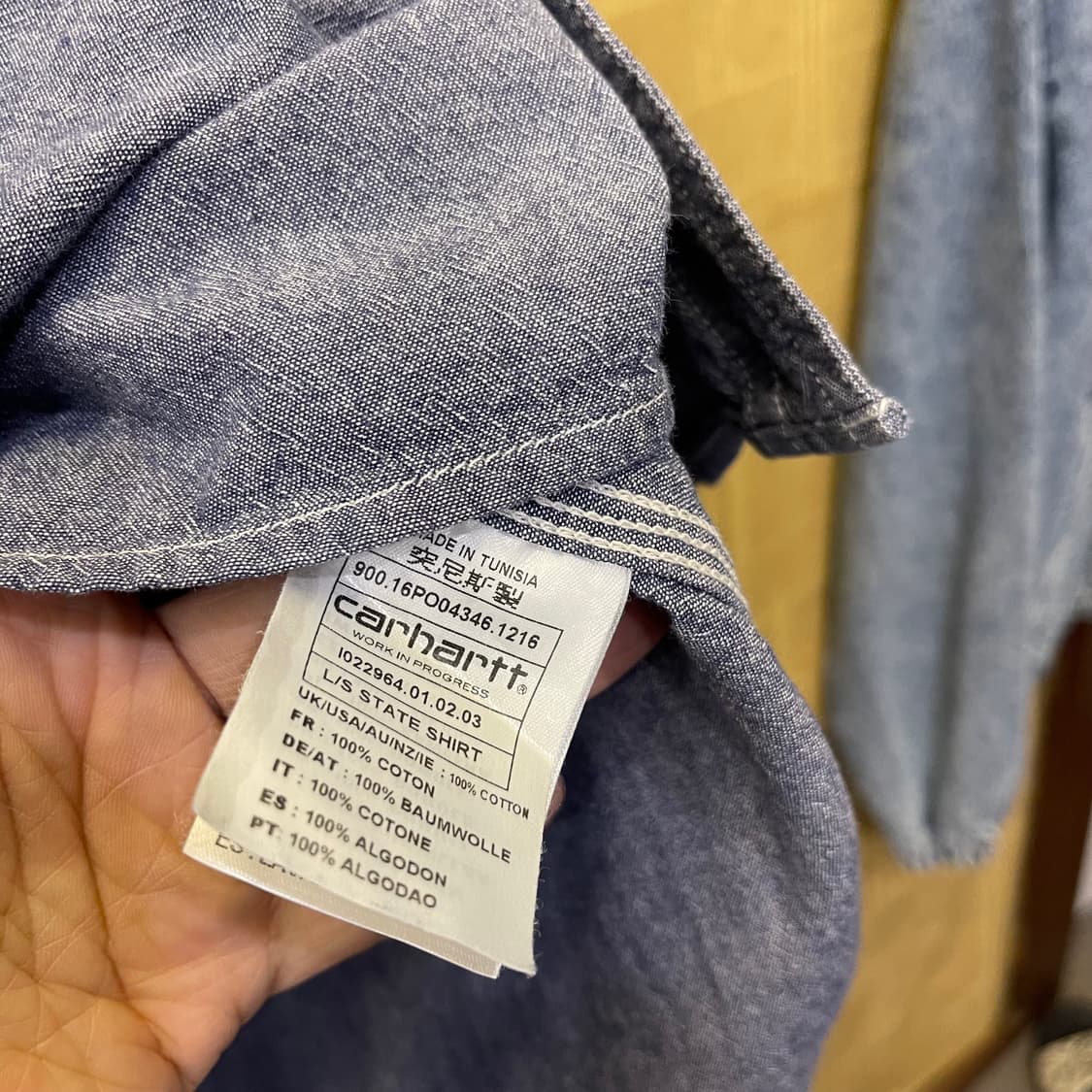 Carhartt wip L/S State shirt 상품이미지6