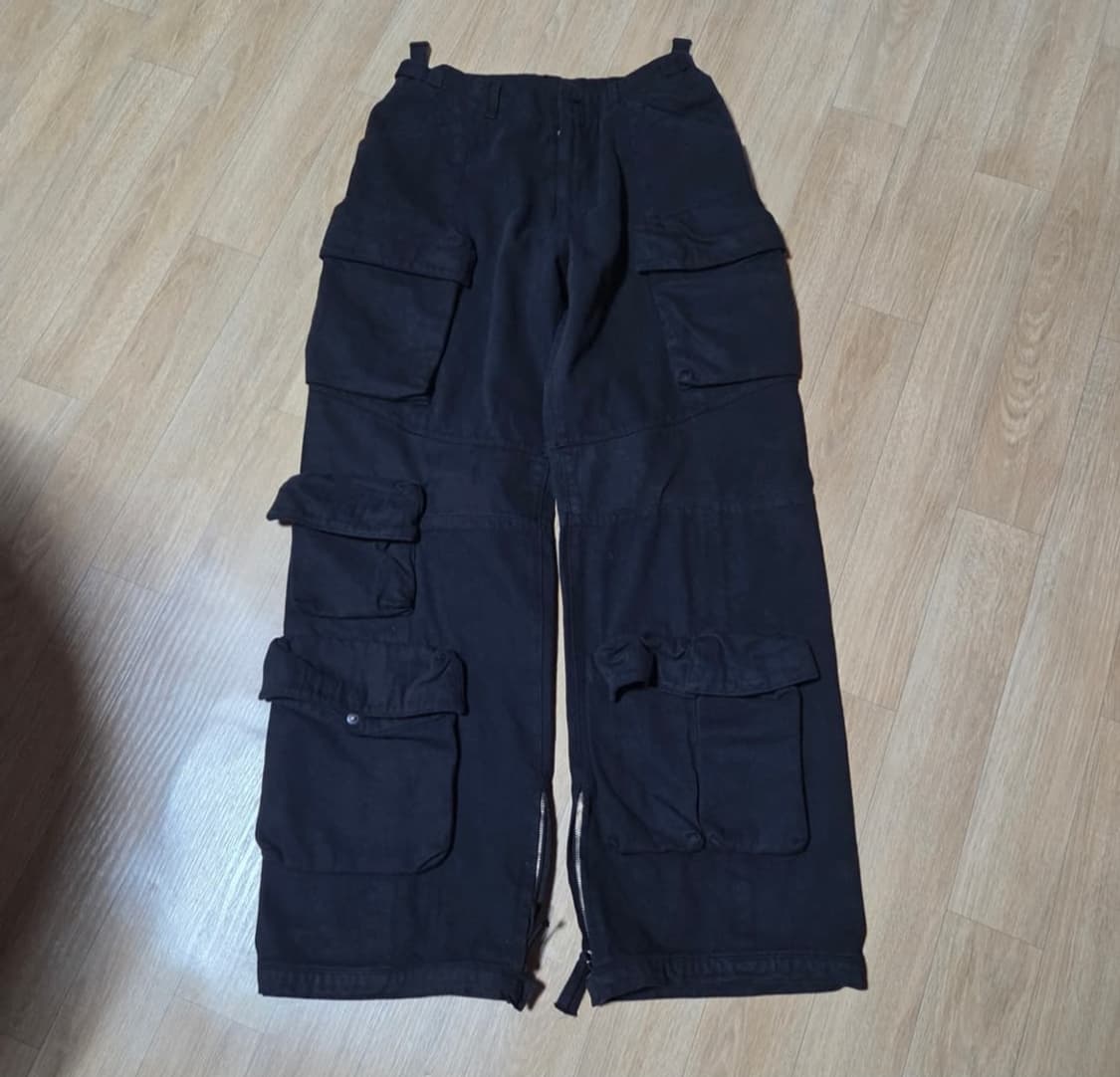 누마레 EE 카고 팬츠 블랙 상품이미지4