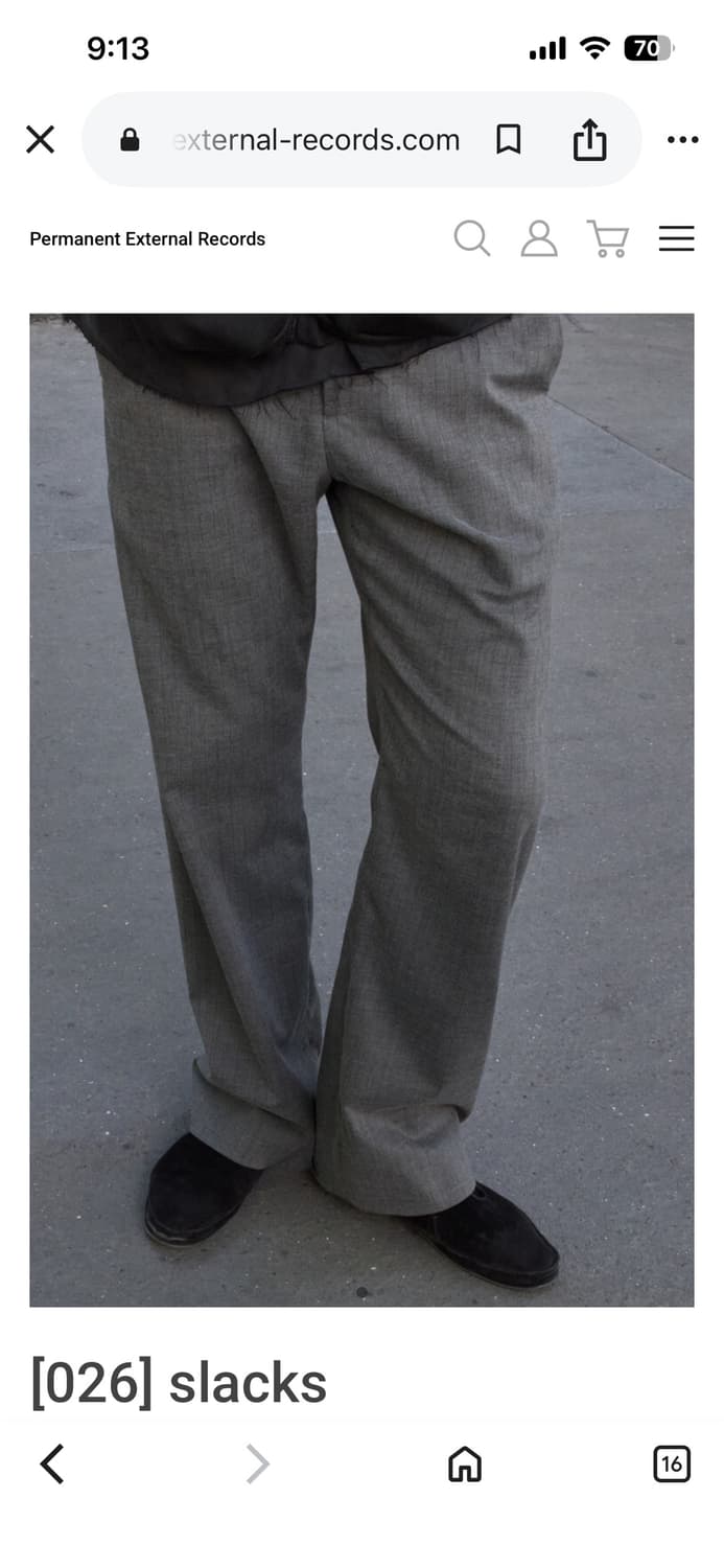 (4) 머듈 슬랙스 [026] slacks 상품이미지1