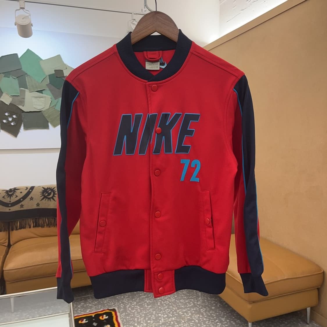 나이키 올드스쿨 90's 레트로 바시티 져지 자켓 70 C06762 상품이미지2