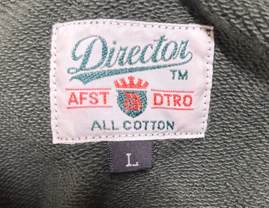 듀테로 Director 포레스트 카키색 후드티 L 상품이미지5