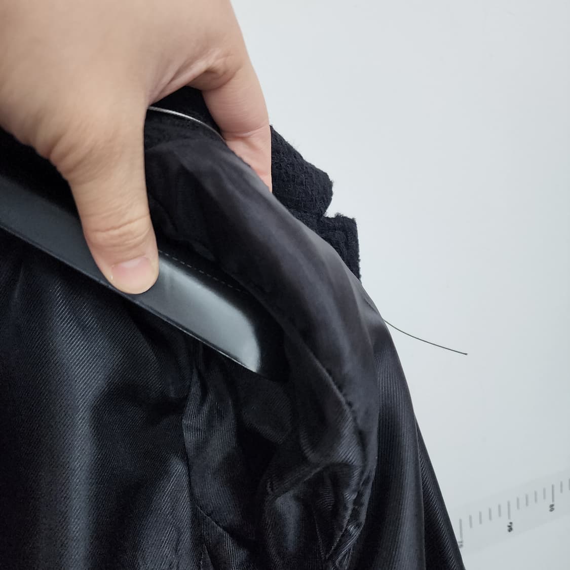 자라 블랙 금장 버튼 트위드 자켓 상품이미지5