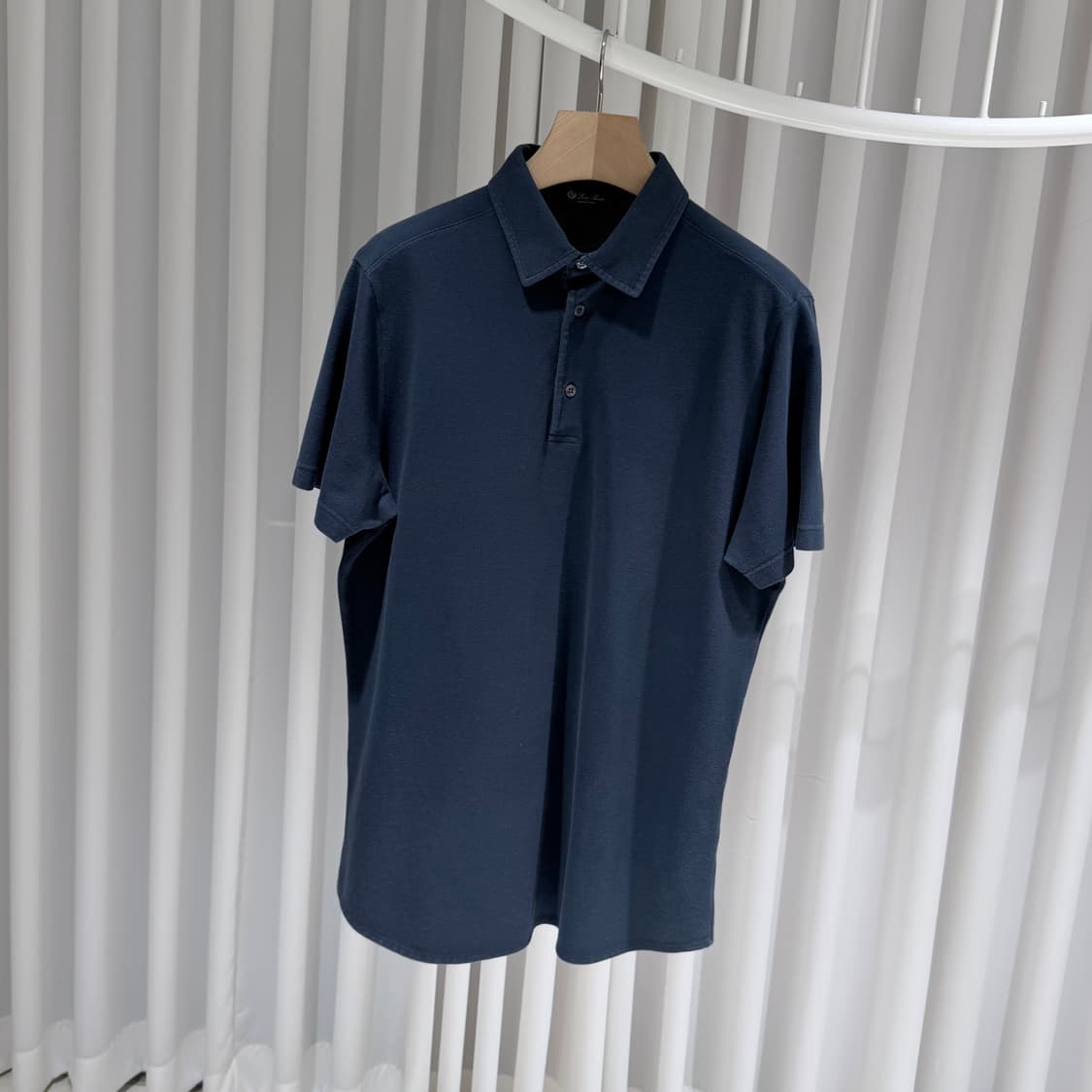 (A+/L) / 로로피아나 코튼 피케 폴로 반팔 셔츠 상품이미지2