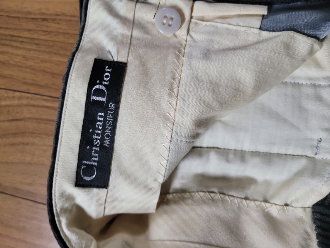 크리스찬 디올 헤더그레이 수트 셋업 상품이미지5