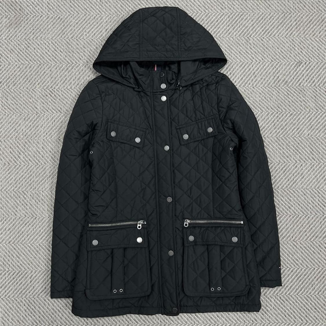 타미힐피거 멀티포켓 퀄팅 자켓 v0885 상품이미지1