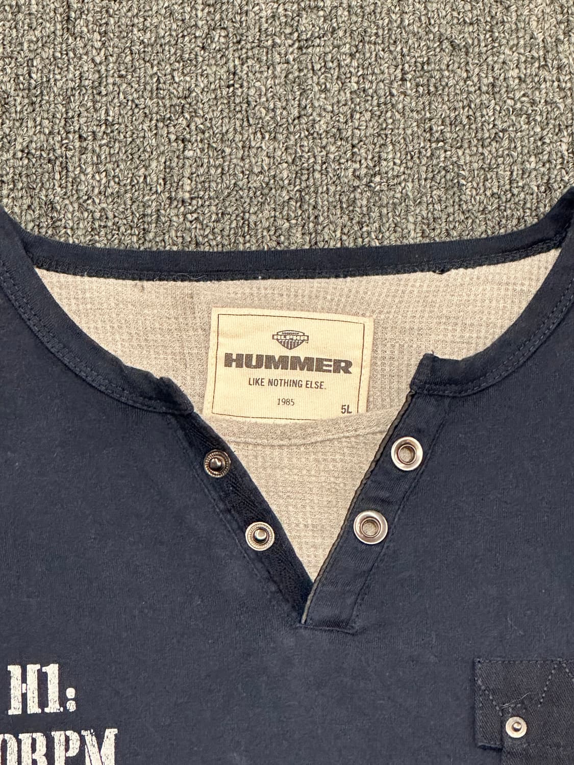 5L)Hummer 빈티지 롱슬리브 상품이미지5
