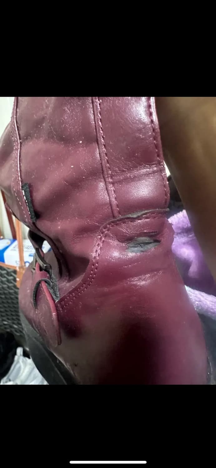 애즈온 마야부츠 롱 버건디 240 상품이미지2