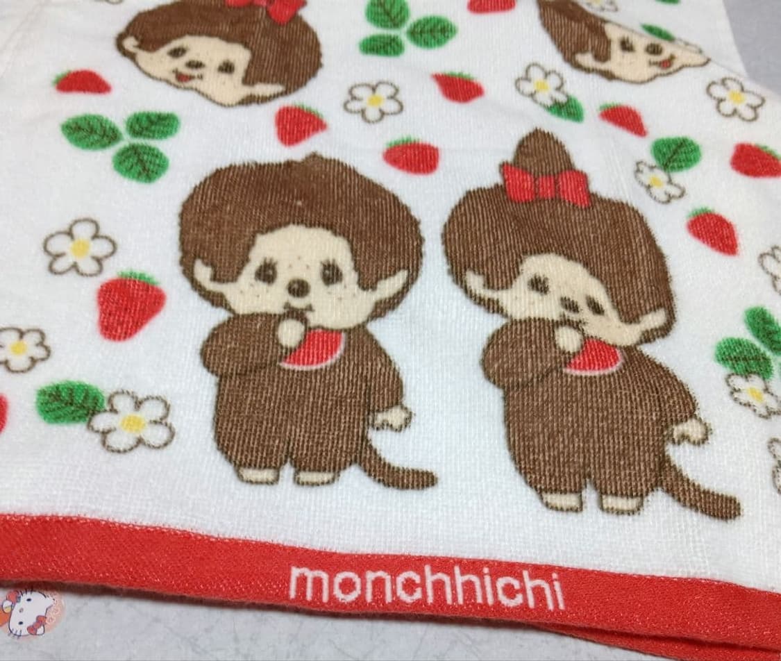 monchhichi 몬치치 페이스 타월 수건 2매 세트 새상품 상품이미지5