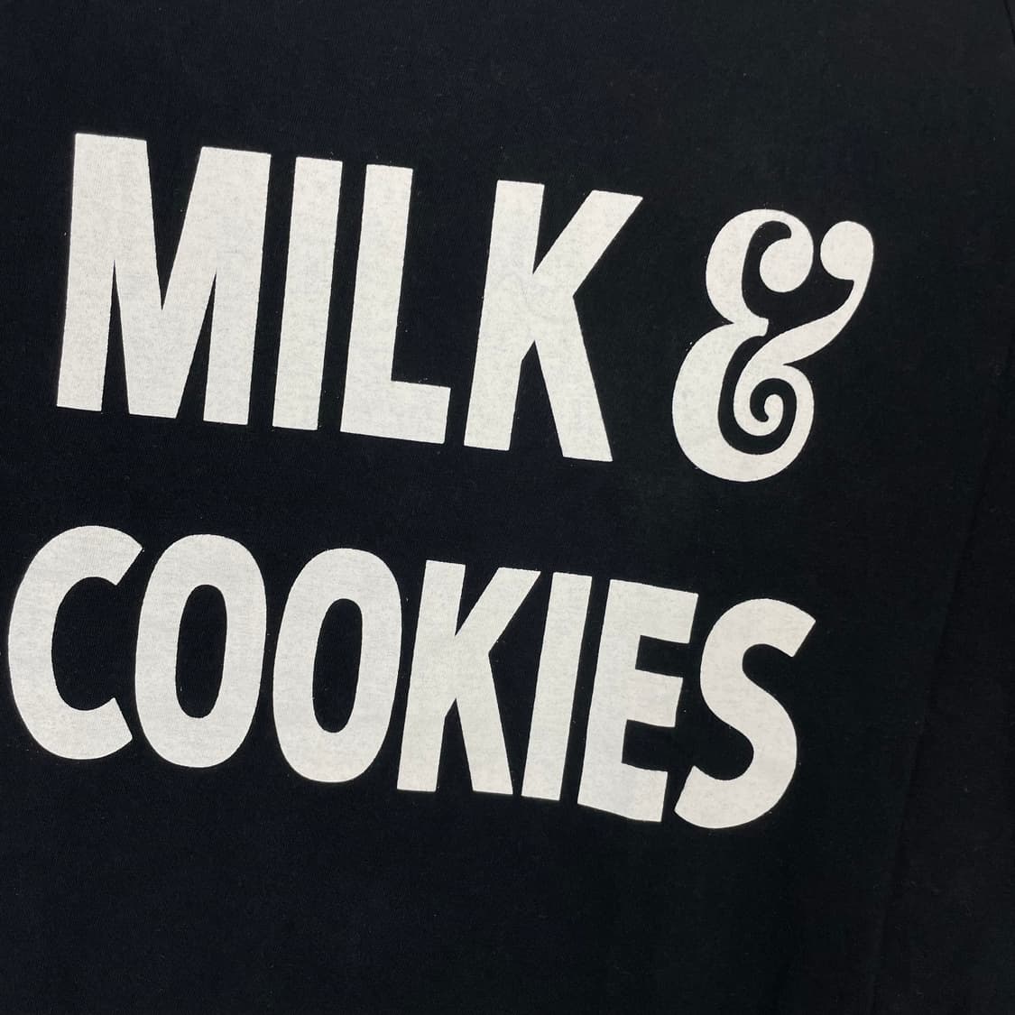 넘버나인 밀크 쿠키 프린팅 반팔 티셔츠 상품이미지5