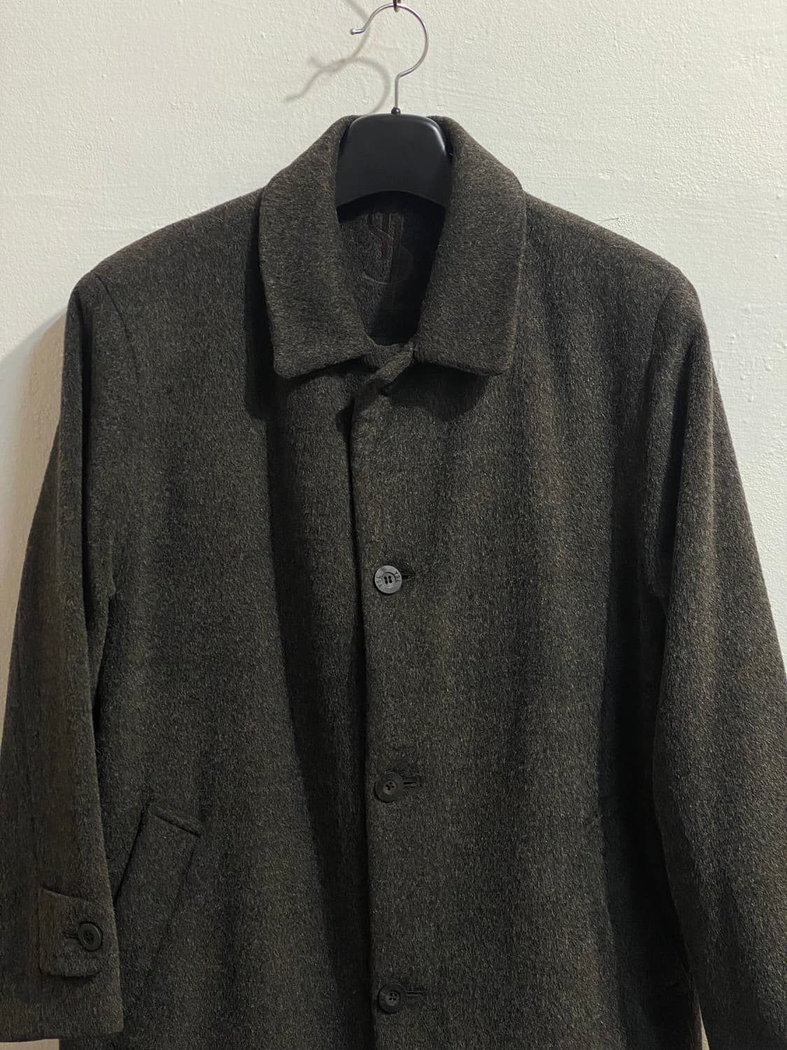 입생로랑 울 하프 코트  상품이미지2