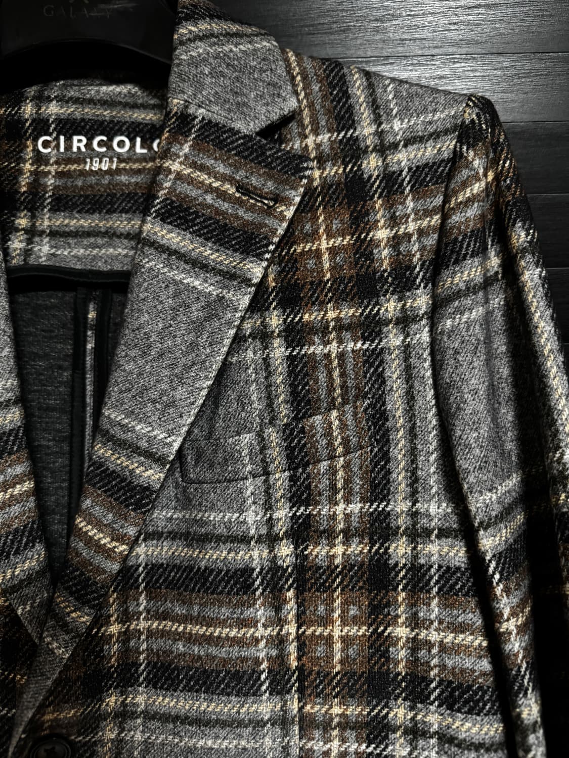 CIRCOLO 1901 체크 자켓 상품이미지3