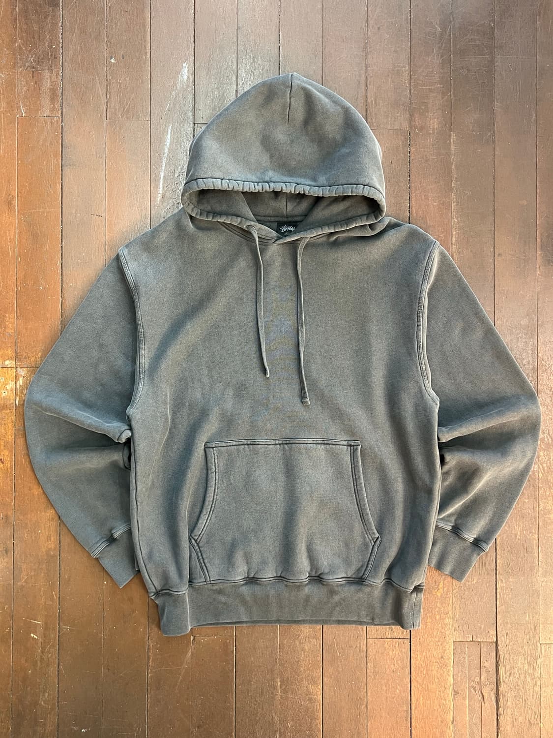 스투시 부아나 후드 차콜 상품이미지3