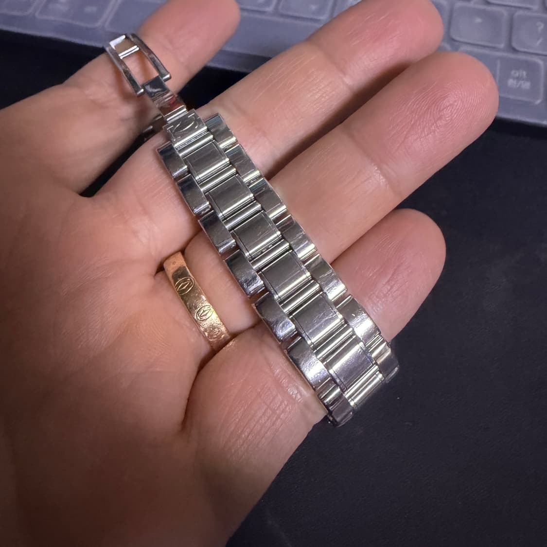 까르띠에 여성 실버 21C 쿼츠 스틸 시계 29mm 상품이미지8