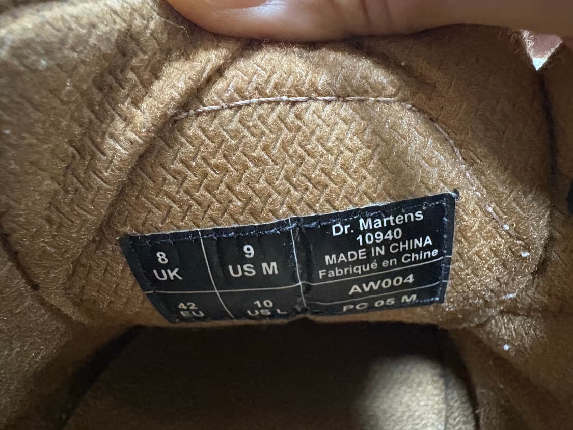 닥터마틴 빈티지 브라운 워커 270 상품이미지7