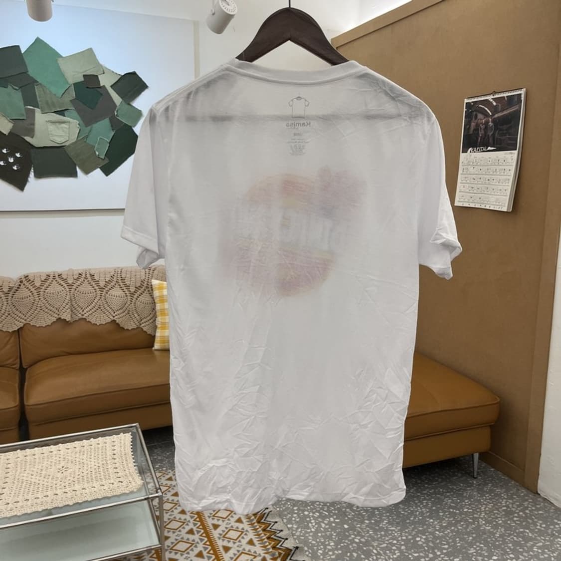 카미사 오리엔탈 인디언 히피 프린팅 반팔티 L C10634 상품이미지4