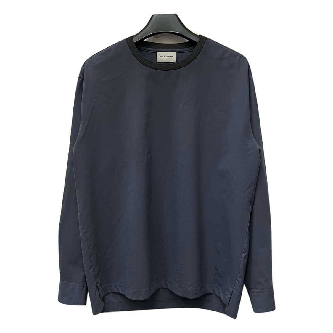 솔리드옴므 라운드 셔츠 긴팔티 105 상품이미지1