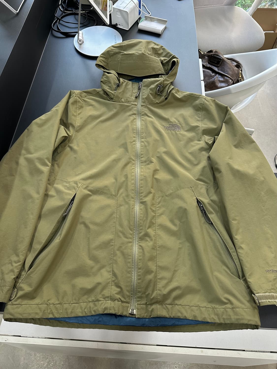 노스페이스 고프코어 하이벤트 윈드 자켓 카키올리브 상품이미지6