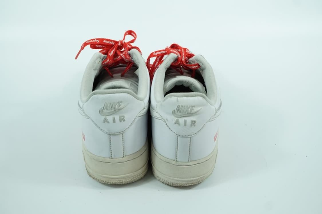 나이키 x 슈프림 에어포스 1 로우 화이트 265 상품이미지2