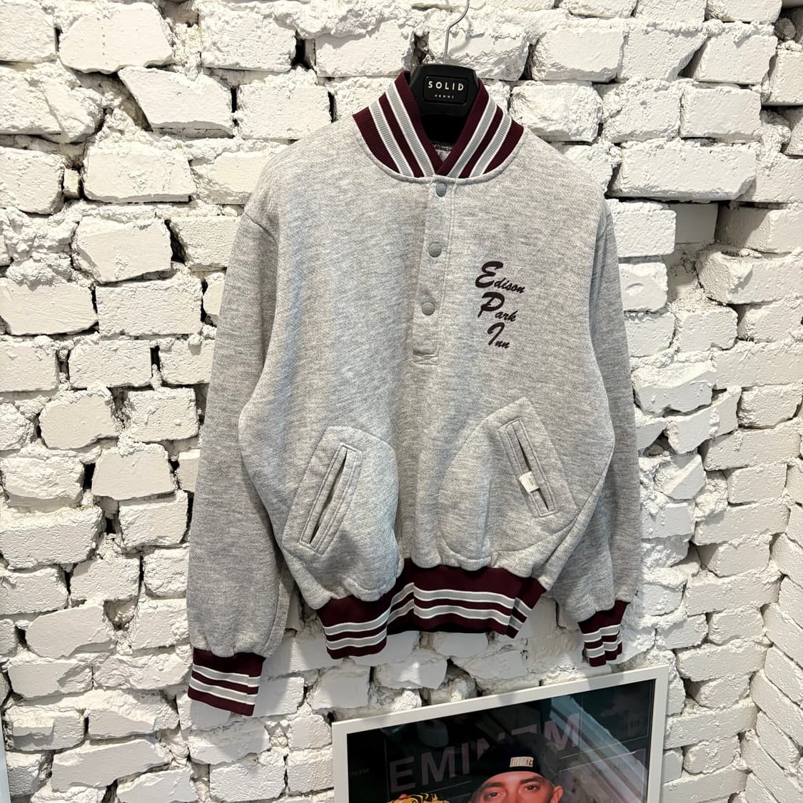 MAPLE usa 빈티지 바시티 아노락 맨투맨 상품이미지1