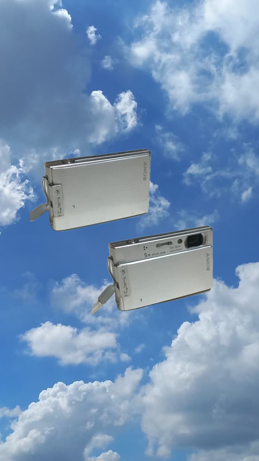 소니 DSC-T100 / 세련된 디자인 속 필름 감성 디카 상품이미지1