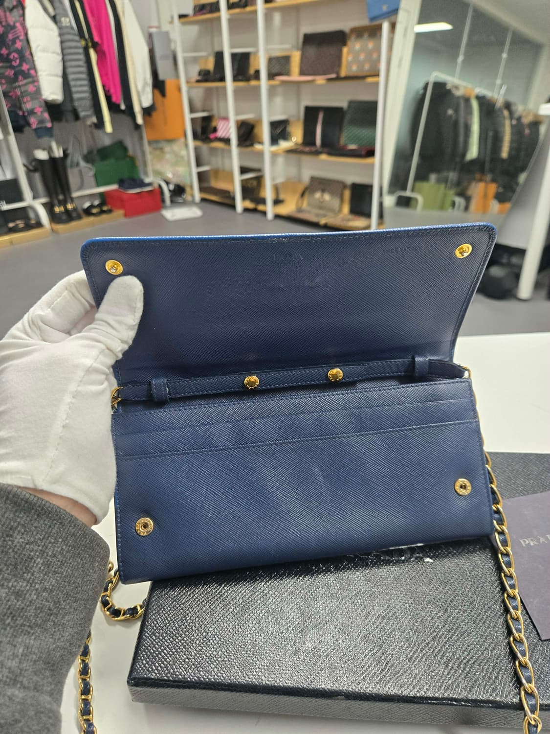 [A급컨디션]프라다 사피아노 미니백 상품이미지6