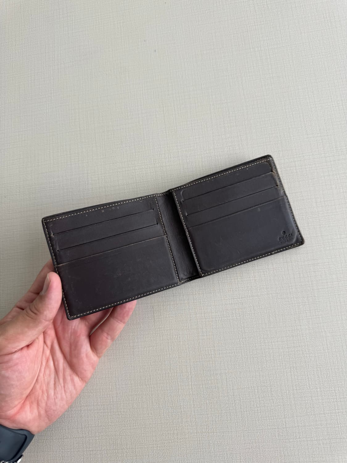 Vtg 구찌 6카드 지갑 상품이미지2