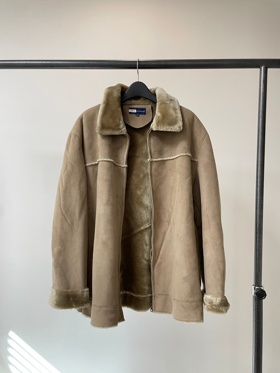 (105) Edwin 에드윈 시어링 무스탕 자켓 상품이미지1