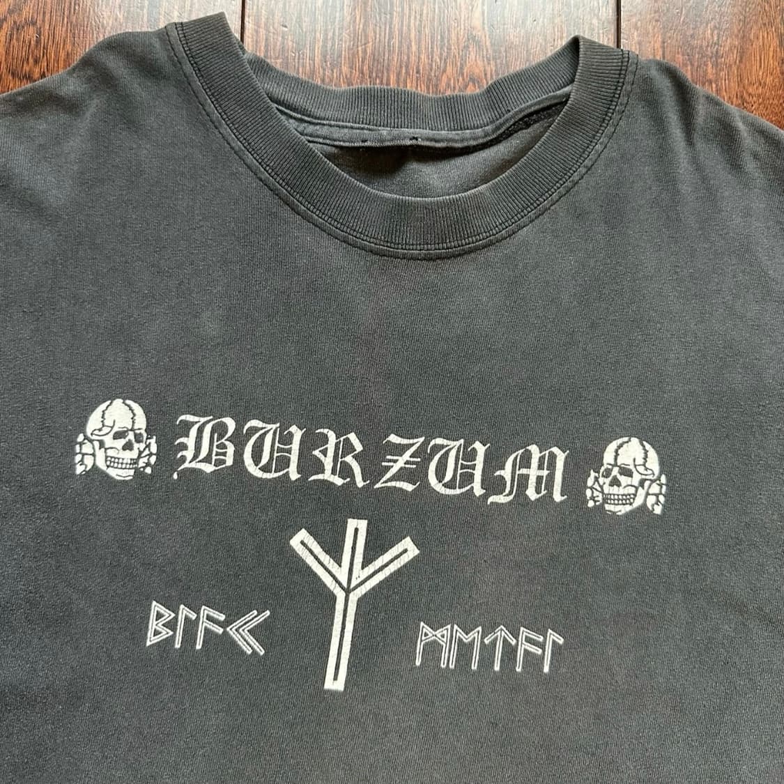 빈티지 90s Burzum 티셔츠 상품이미지2