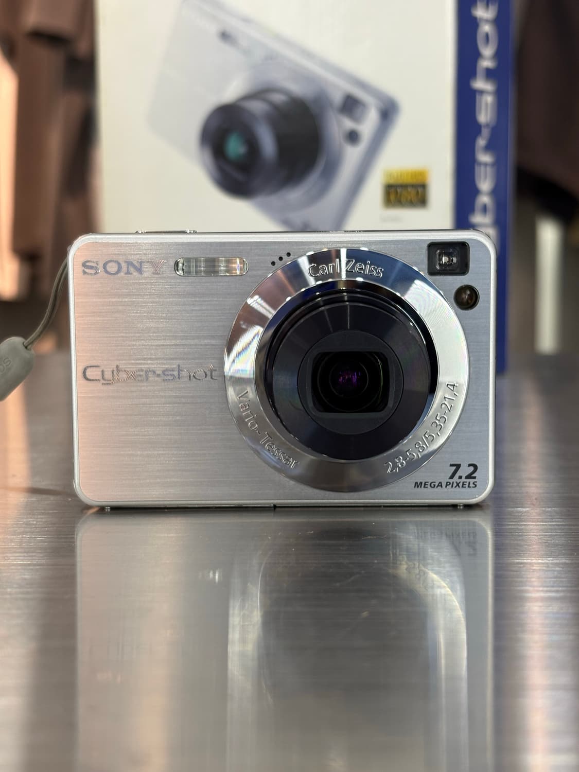 박스O)소니 사이버샷 dsc-w110 실버 빈티지디카 상품이미지1