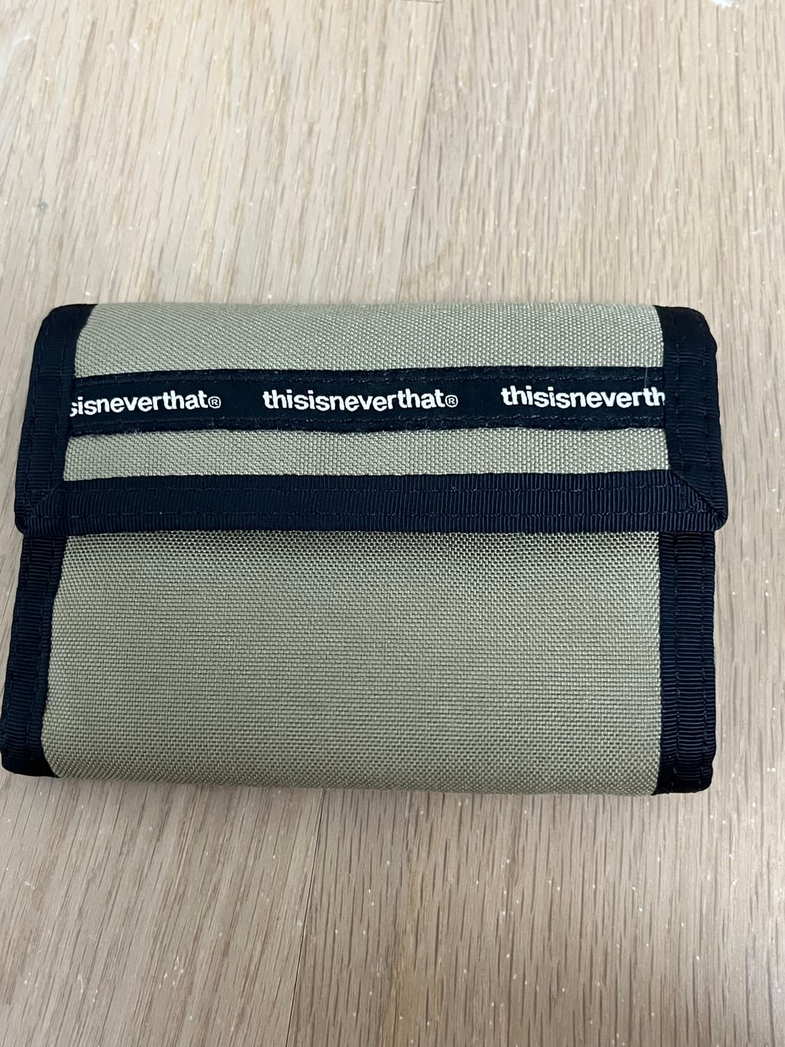 디스이즈네버댓 카드 지갑 카키 17fw 상품이미지1