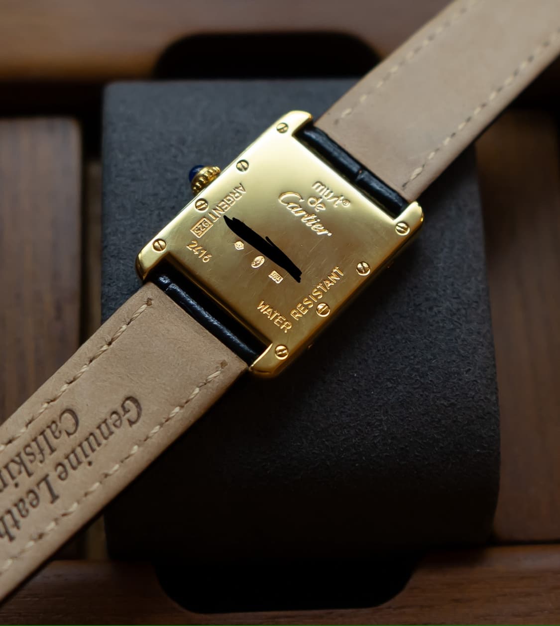 까르띠에 머스트 탱크 M 미디움 쿼츠 시계 상품이미지2