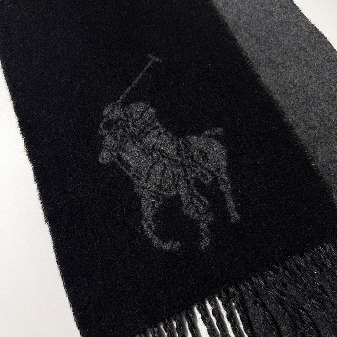 폴로 랄프로렌 이태리제 리버시블 빅포니 머플러 목도리 상품이미지4