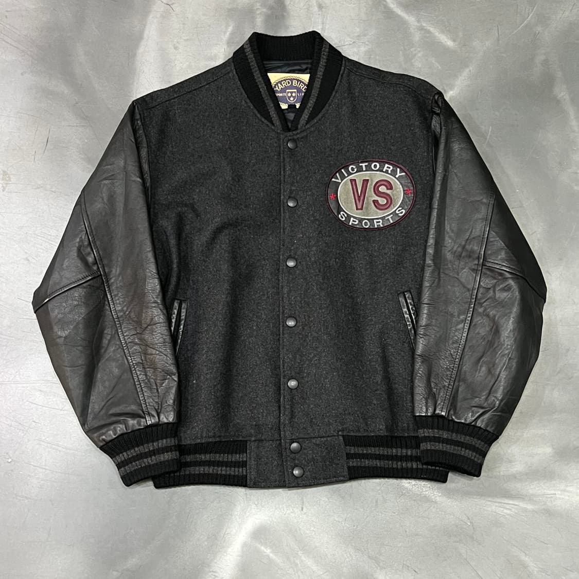  아더버드 레더 바시티 자켓 y14568 상품이미지1