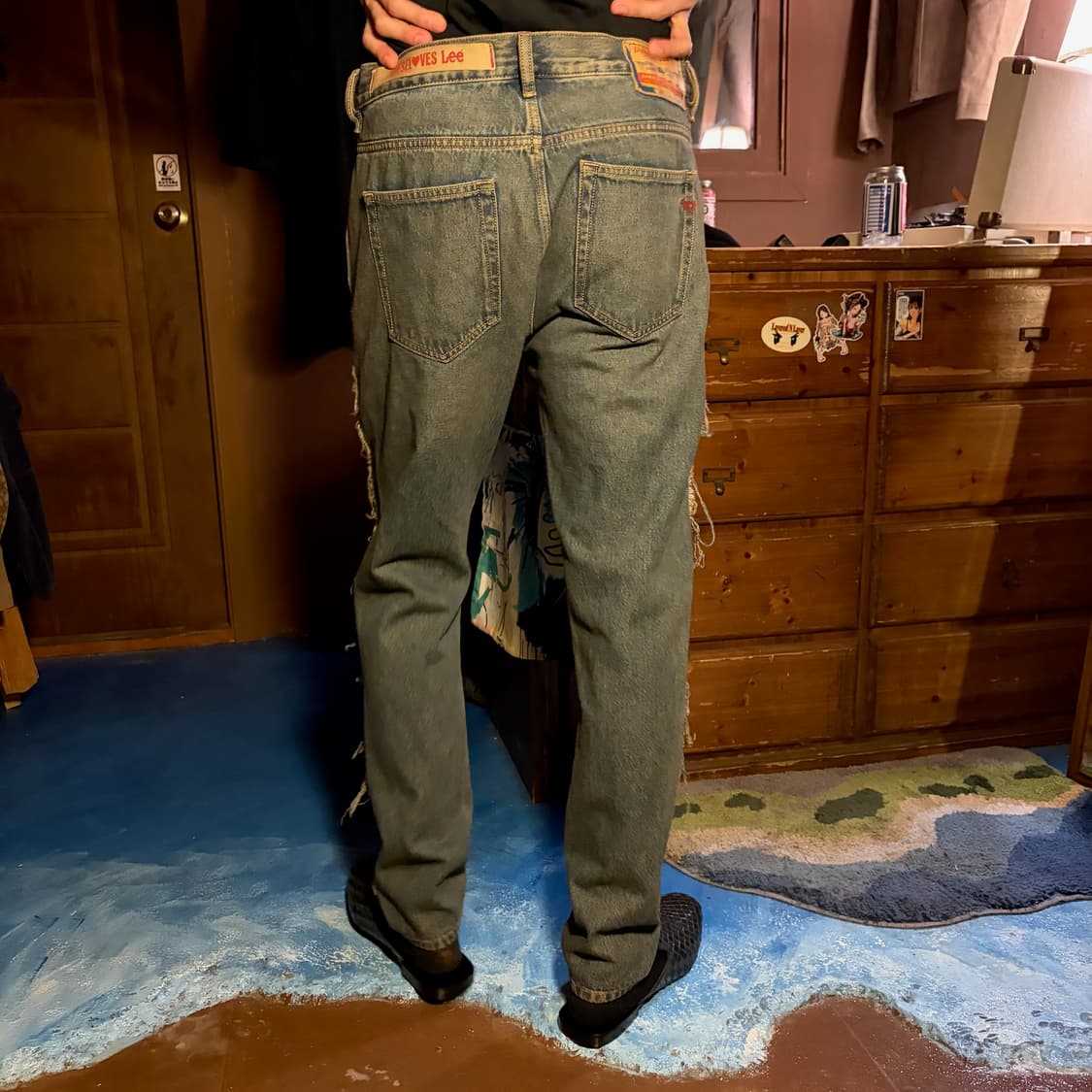 LEE X DIESEL REBUILD DENIM PANTS 상품이미지3